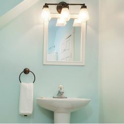 Creative DIY Bathroom Backsplash
