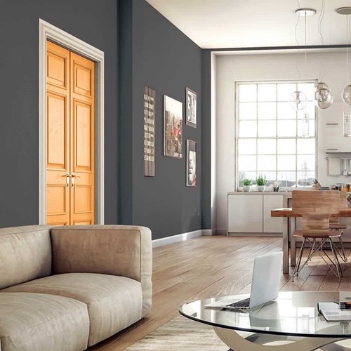Go Bold With A Black Accent Wall