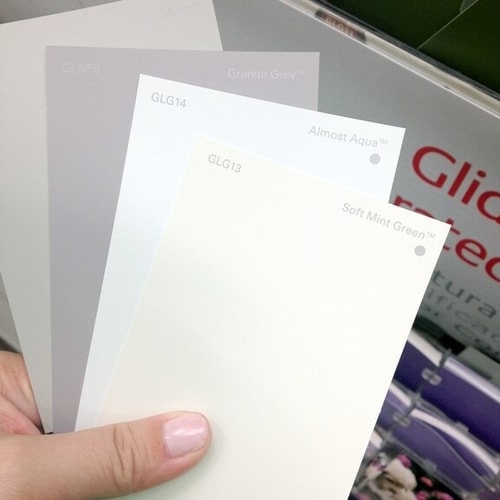 Mistake #1: Picking a Color Solely From a Chip In-store
