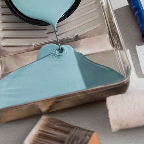 Prepping the Paint Tray