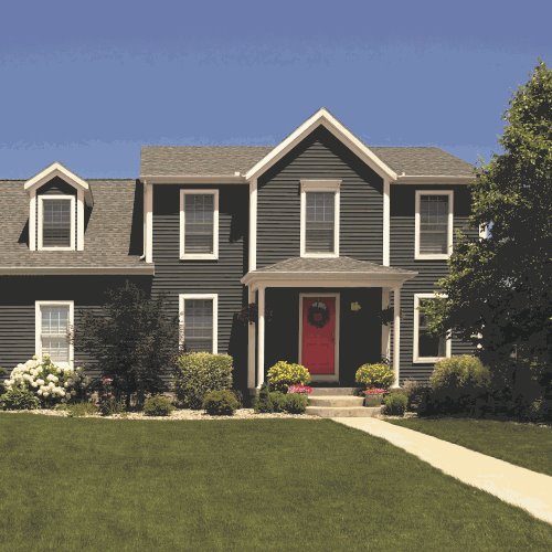 Best Colors to use with a Blue Roof