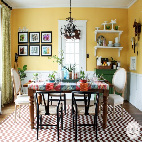 My Yellow Dining Room Color