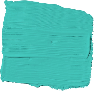 tint of turquoise